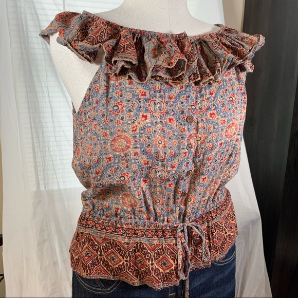 Lauren Ralph Lauren Tops - Ralph Lauren sleeveless top with drawstring tie